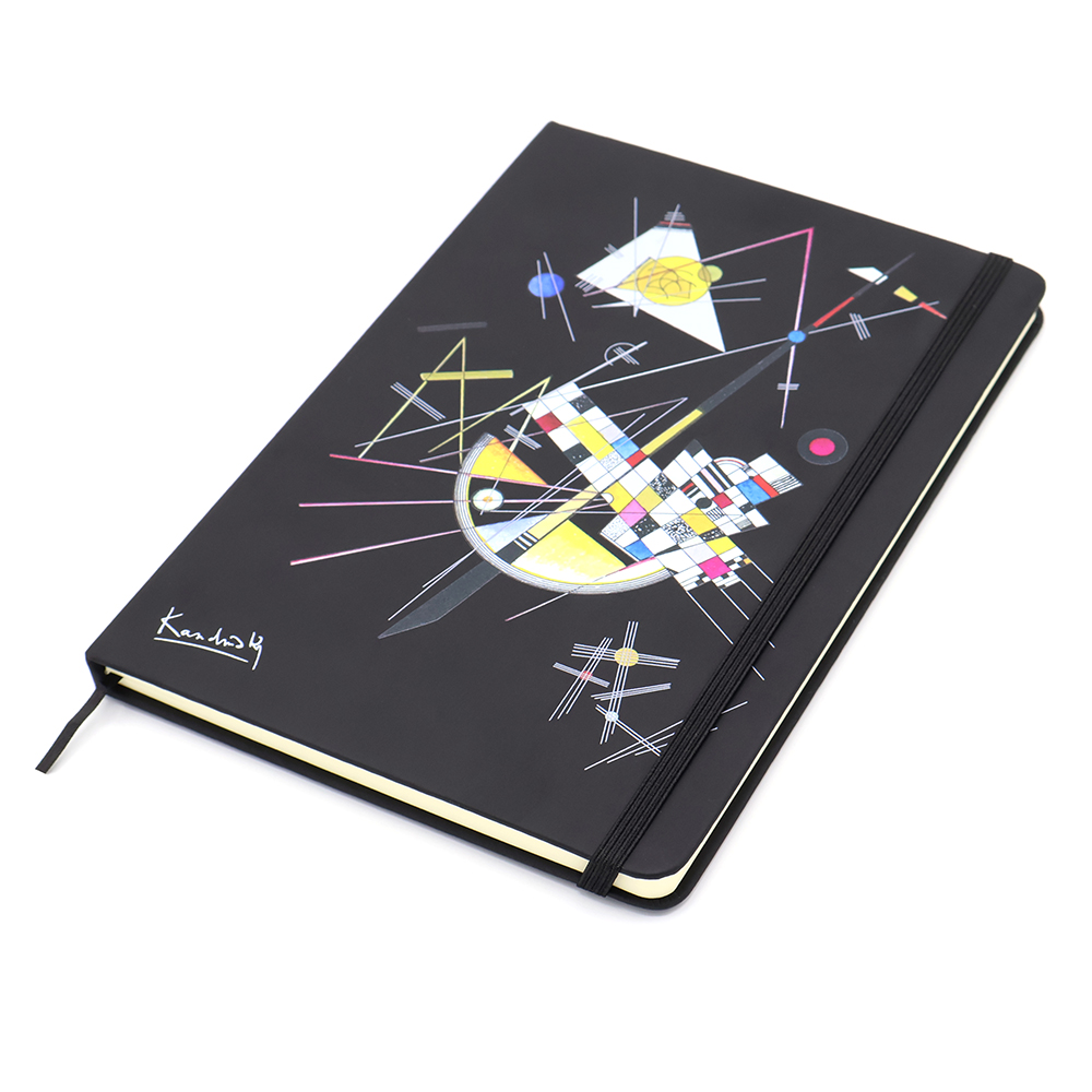 Блокнот A5 Monte в твёрдом переплёте, Черный-2