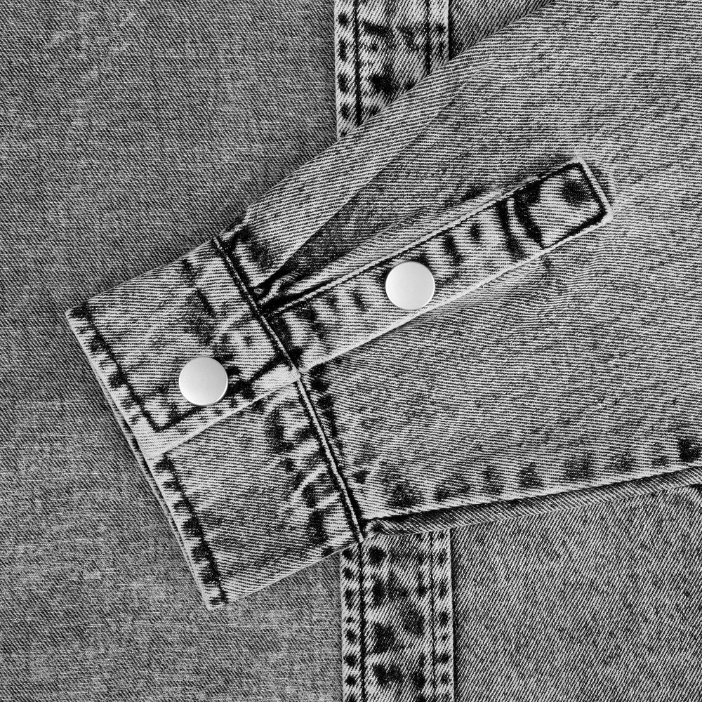 Куртка джинсовая O3, серая-3