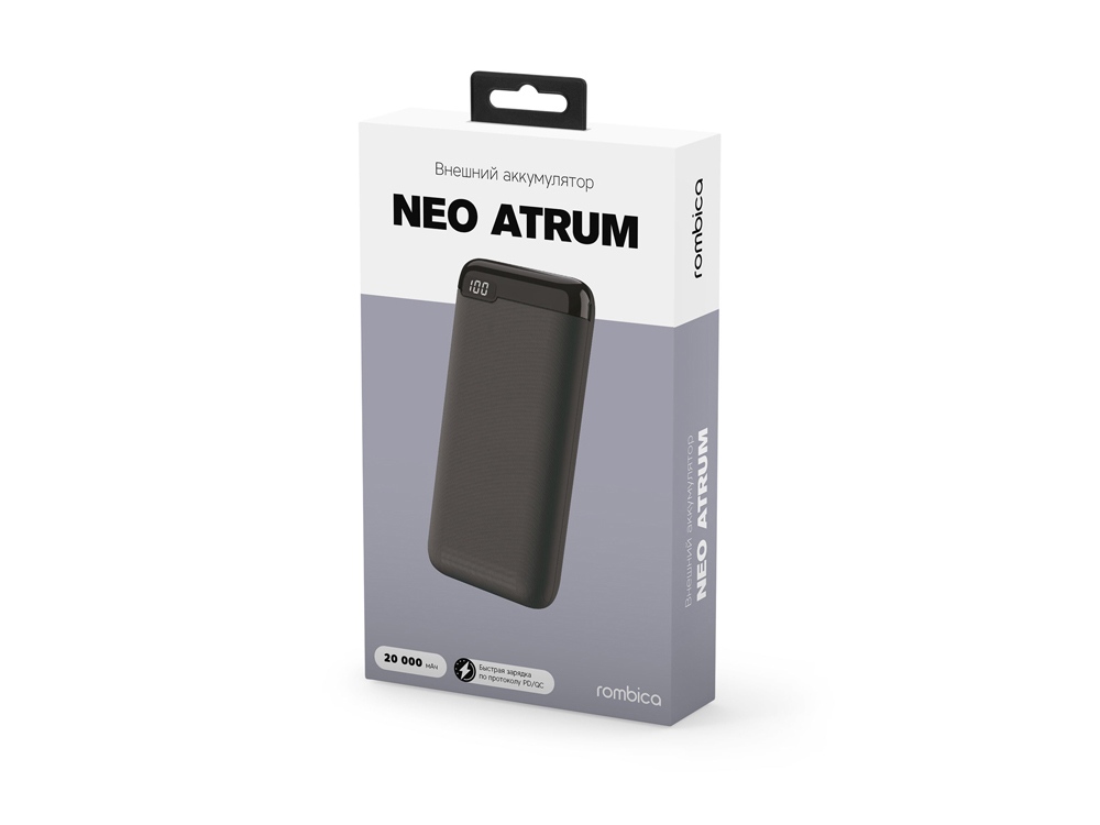 Внешний аккумулятор Rombica NEO Atrum Black-3