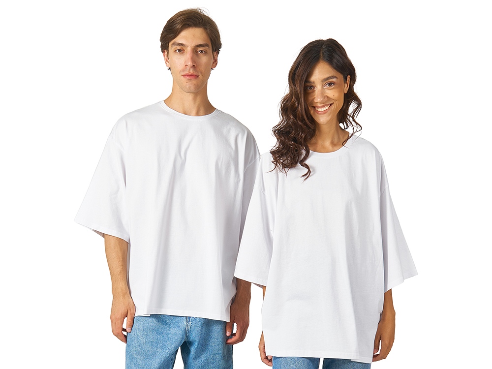 Футболка Berlin к/р оверсайз, 100% хлопок, 180гр, белый-0