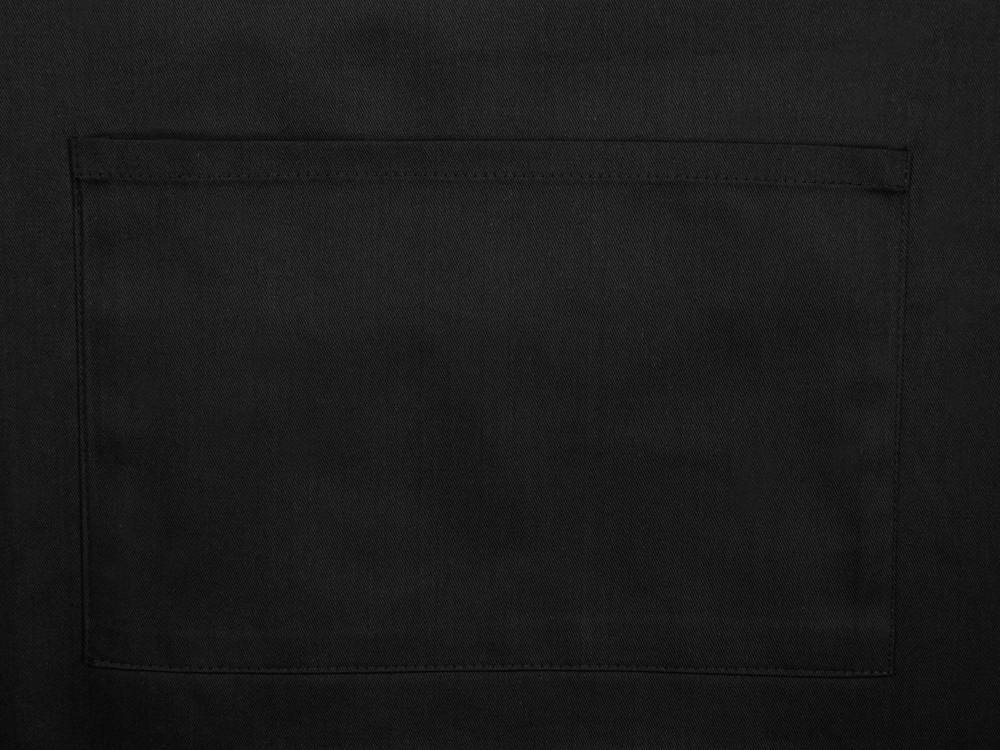 Хлопковый фартук 180gsm, черный-1