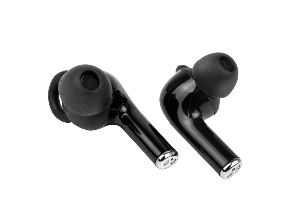 Наушники беспроводные TWS Clarity с шумоподавлением ENC, черный-6