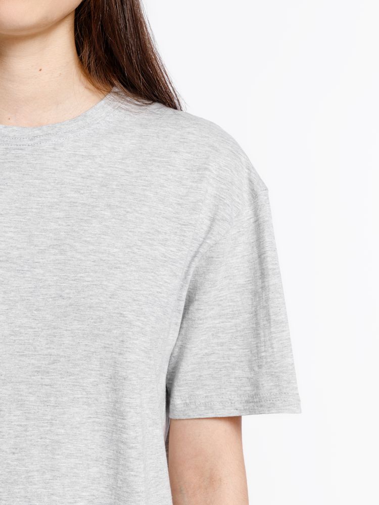 Футболка унисекс Streetwise, серый меланж-5