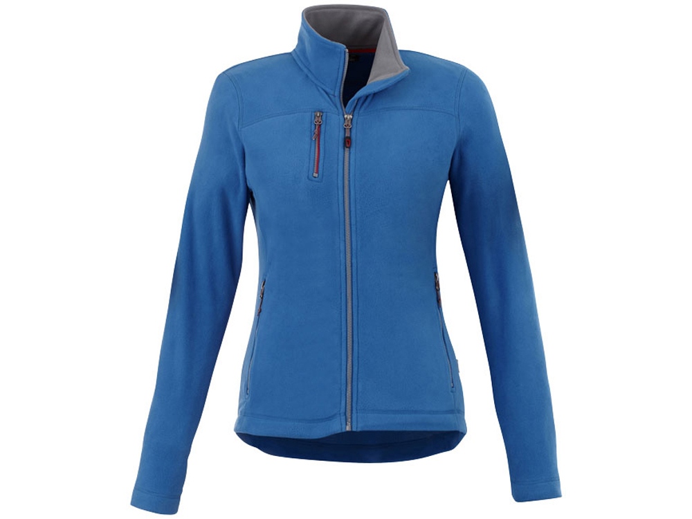 Женская микрофлисовая куртка Pitch, небесно-голубой-2