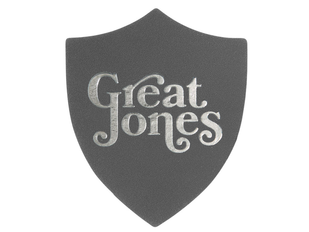 ПАТЧ ЩИТ nubuk (серый) 6,6 х 5,5 см-2