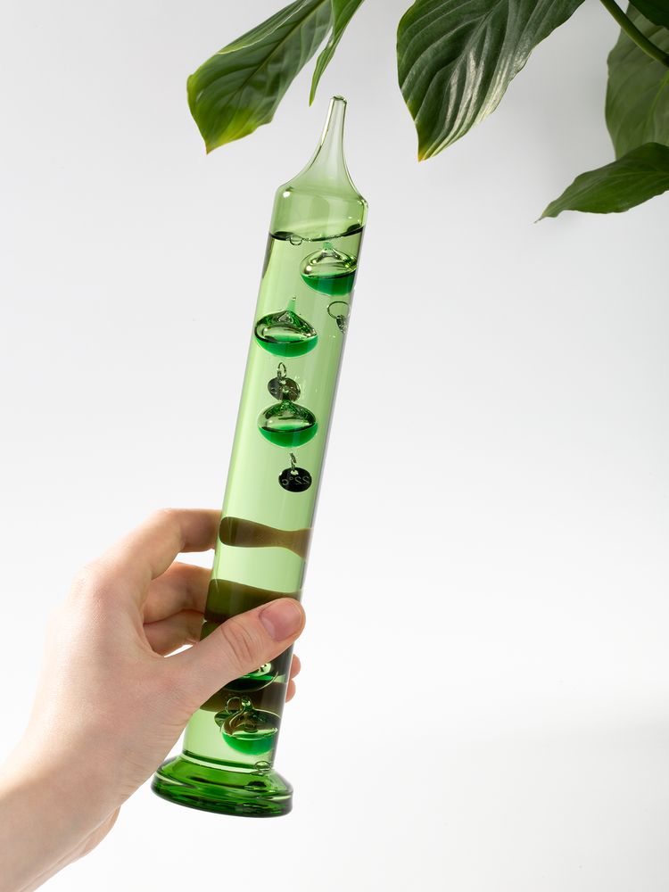 Термометр стеклянный «Галилео», зеленый-3