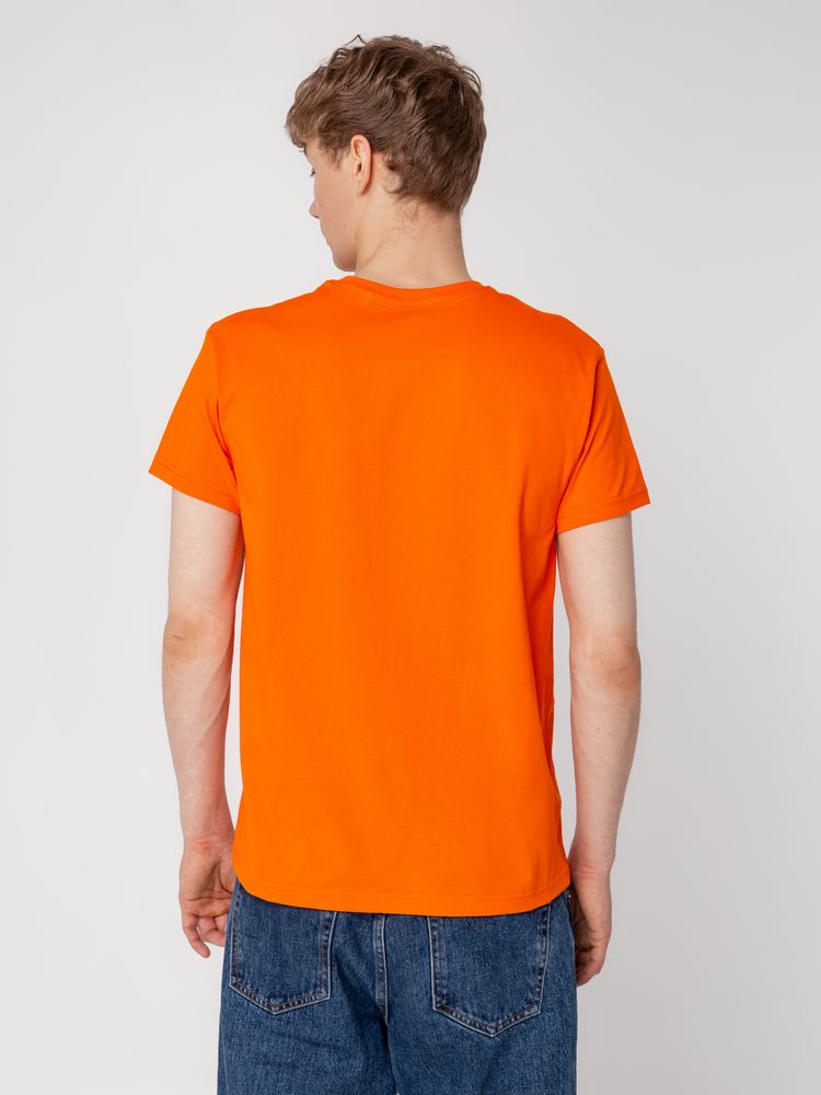 Футболка унисекс T-Bolka 160, оранжевая-6