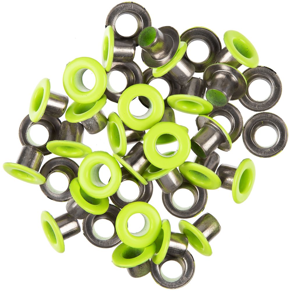 Люверс Ose, M, желтый неон-1