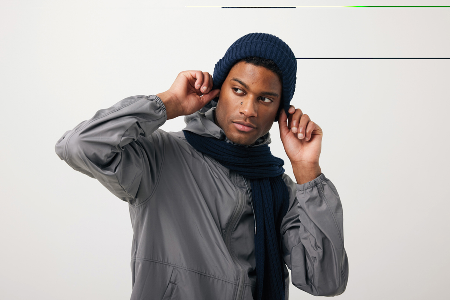 Вязаный шарф Impact из Polylana® AWARE™, 180x25 см-4