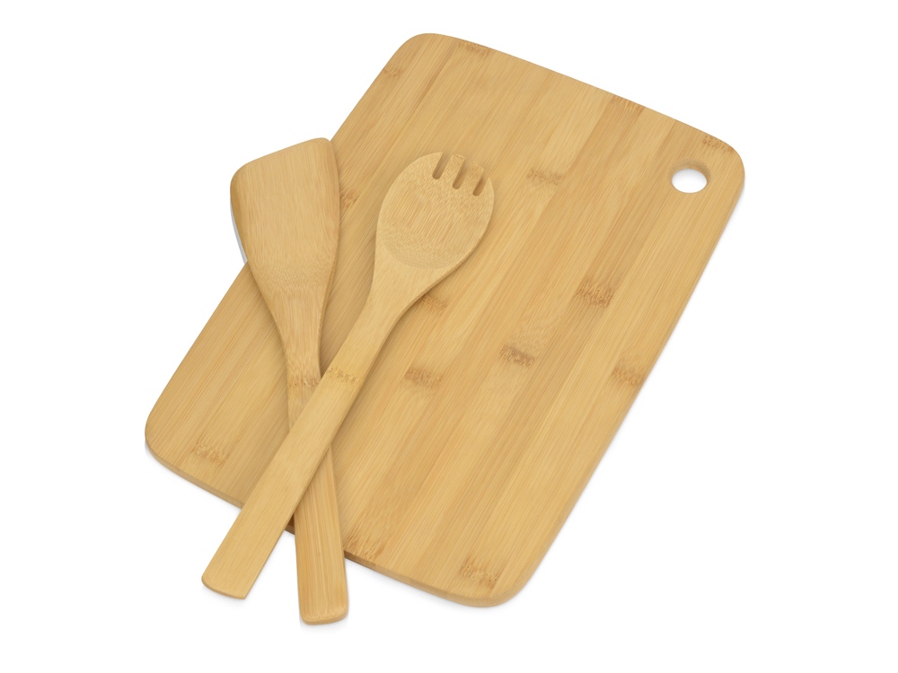 Разделочная доска с кухонными приборами-0