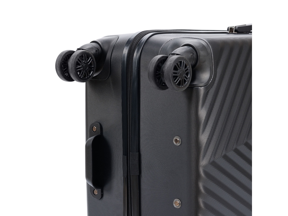 Чемодан TORBER Lama, чёрный, ABS-пластик, 49 х 29,5 х 77 см, 92 л-7