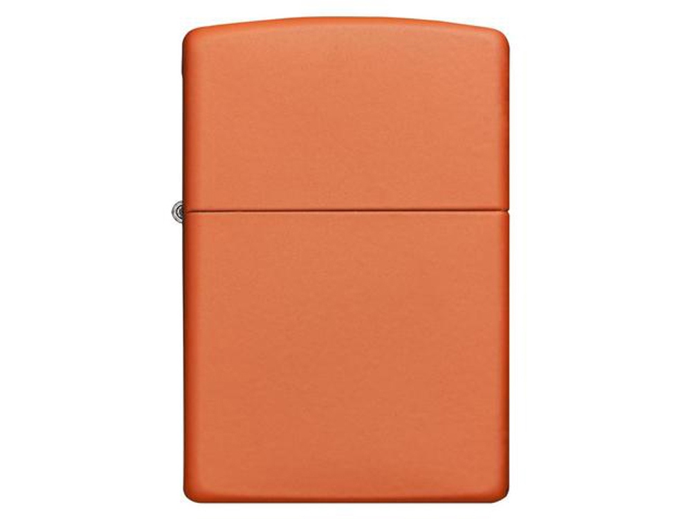 Зажигалка ZIPPO Classic с покрытием Orange Matte, латунь/сталь, оранжевая, матовая, 38x13x57 мм-1
