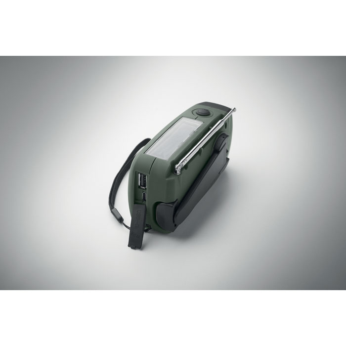 Радио портативное, тёмно-зелёный-10