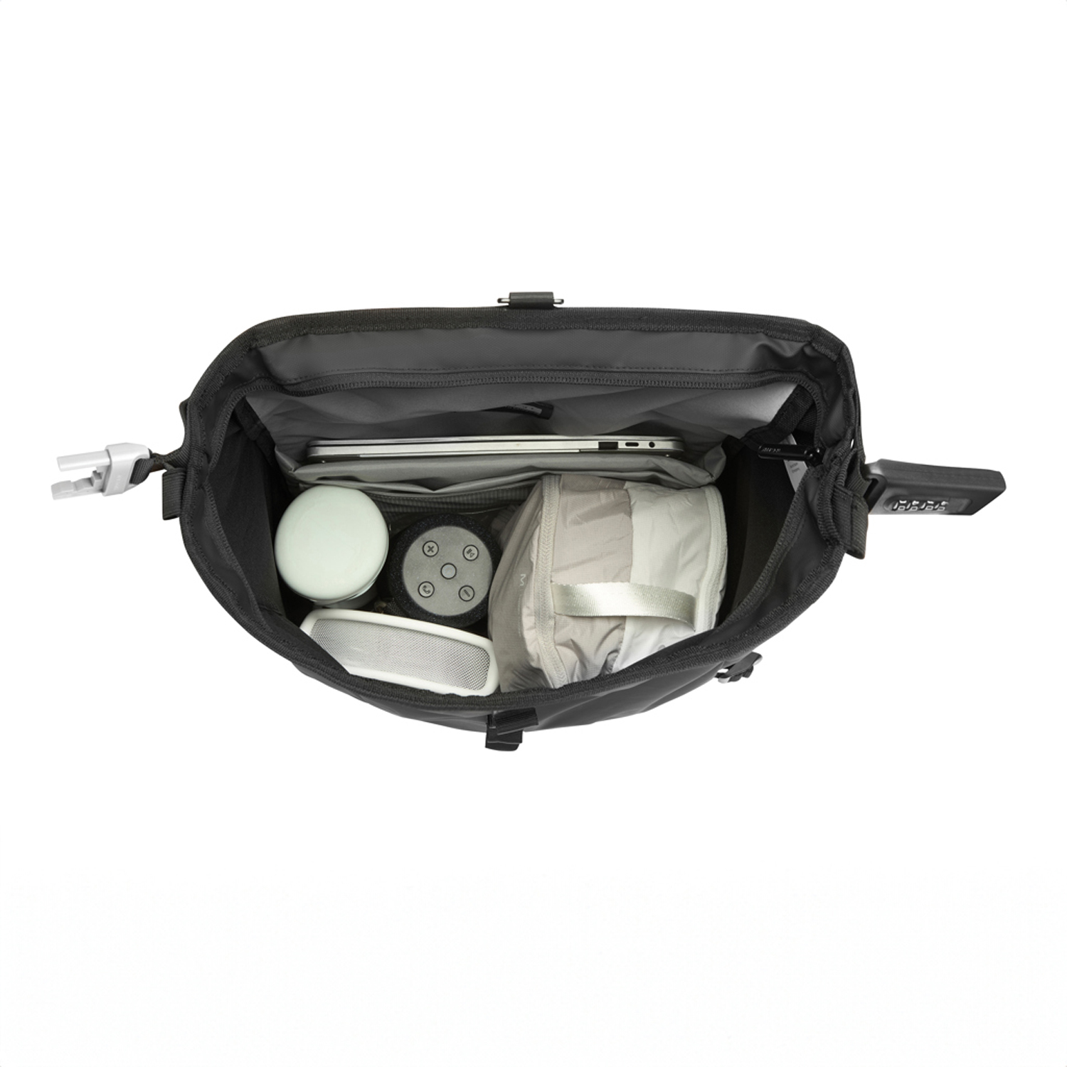 Антикражный рюкзак Urban Roll-top, черный-10