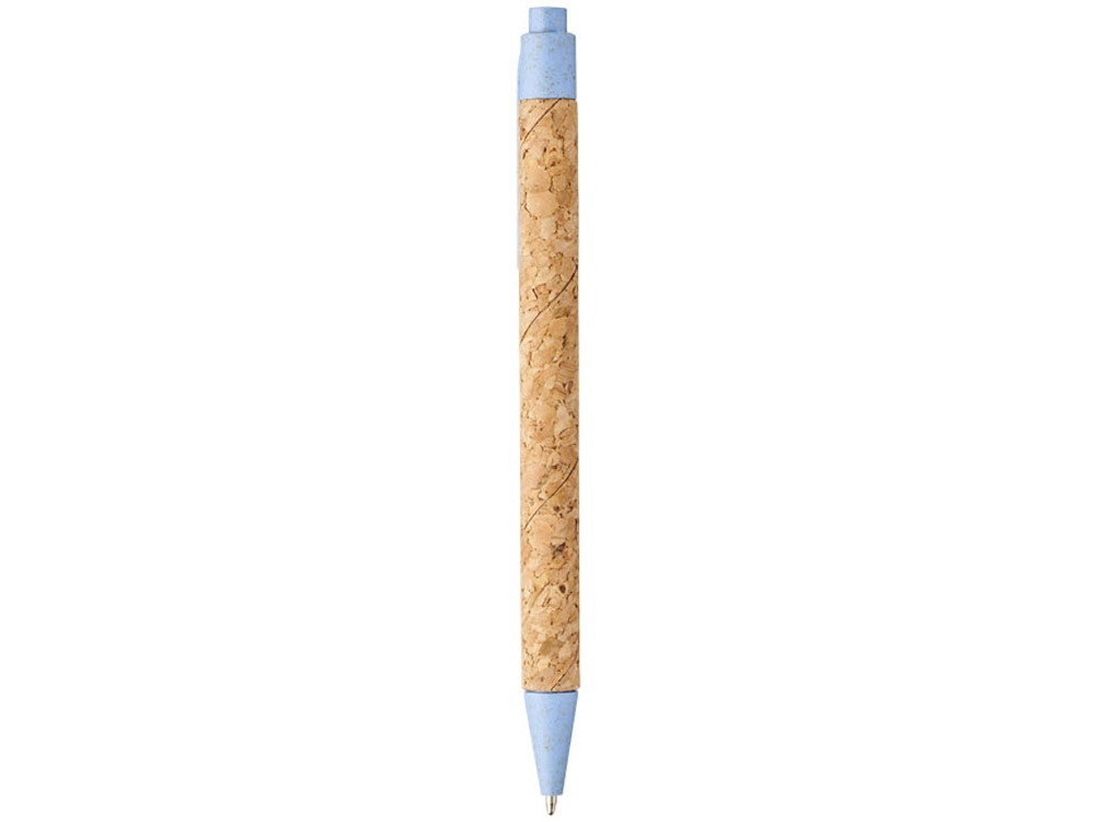 Шариковая ручка Midar из пробки и пшеничной соломы, cиний-1
