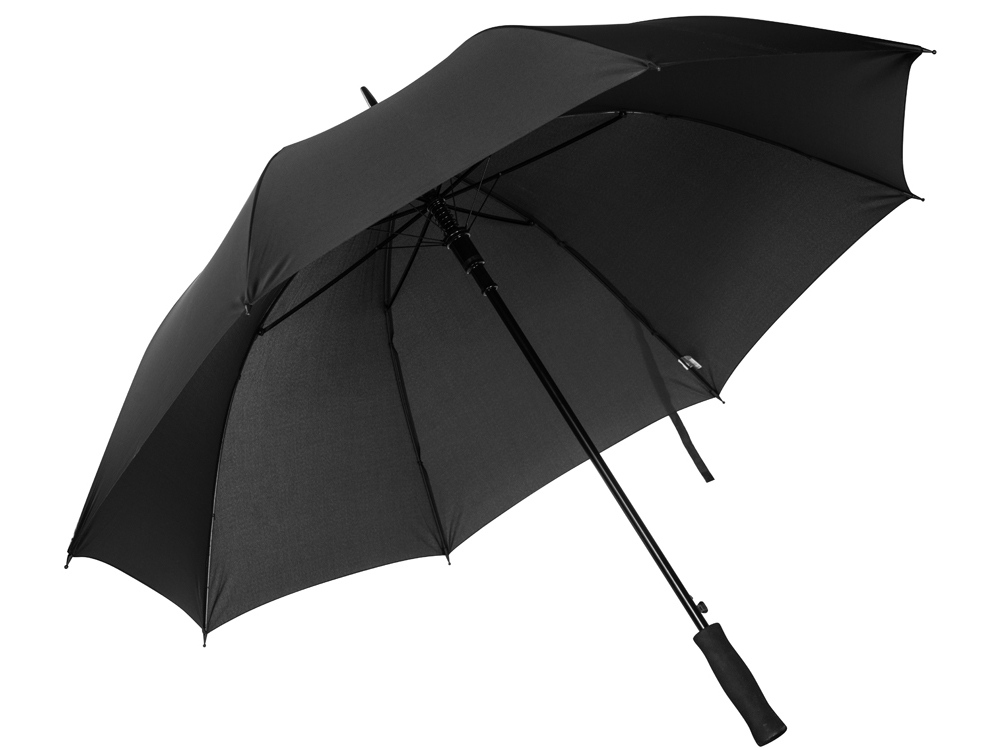 Зонт-трость 2382 Giant с большим куполом, полуавтомат, черный-1