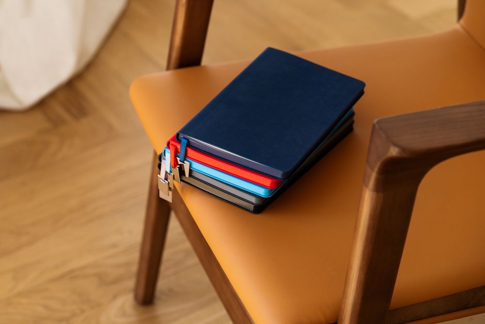 Ежедневник Shall Light, недатированный, синий-4