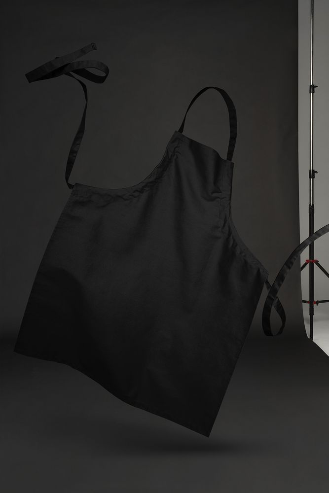 Фартук E1, черный-3