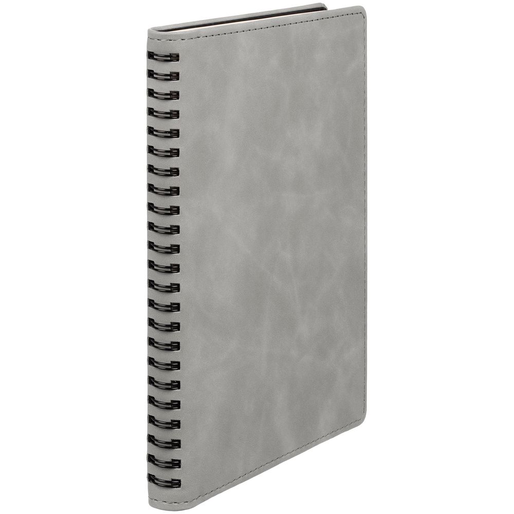Ежедневник Spring Urban на заказ, недатированный, серый-1