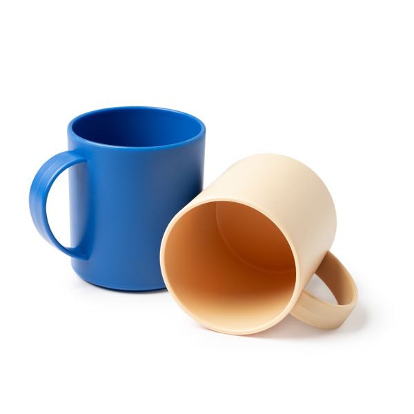 Пластиковая кружка LINO, Бежевый-2