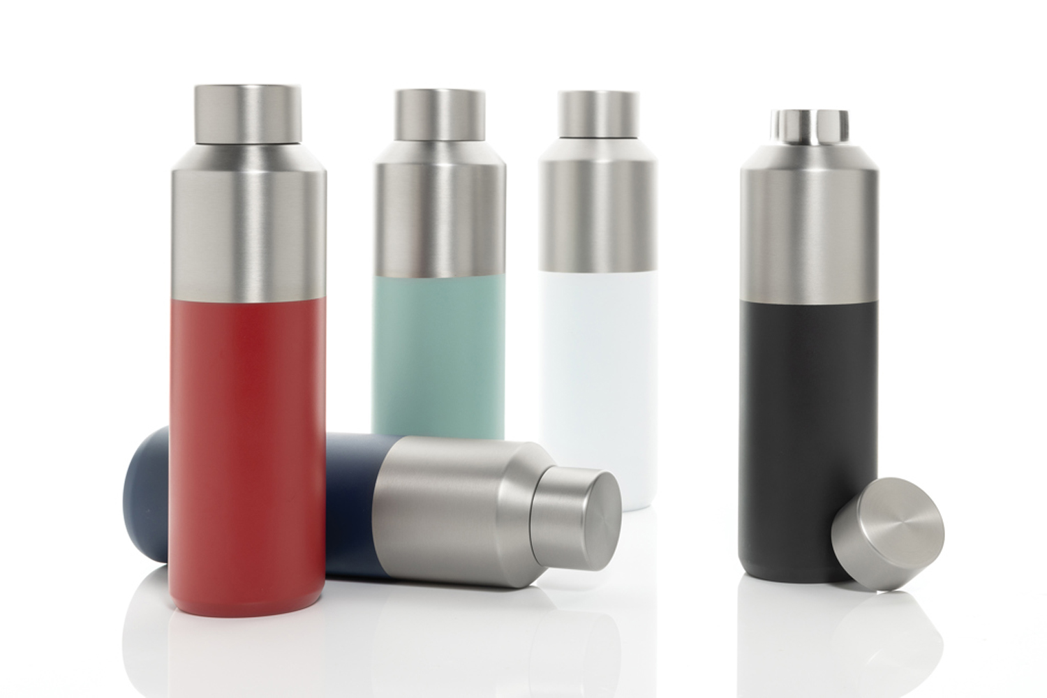 Термобутылка Fluid из переработанной нержавеющей стали RCS, 600 мл-4