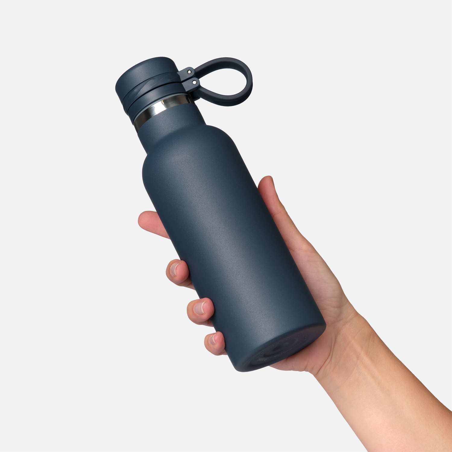 Термобутылка вакуумная герметичная Модена (Modena), синяя-9