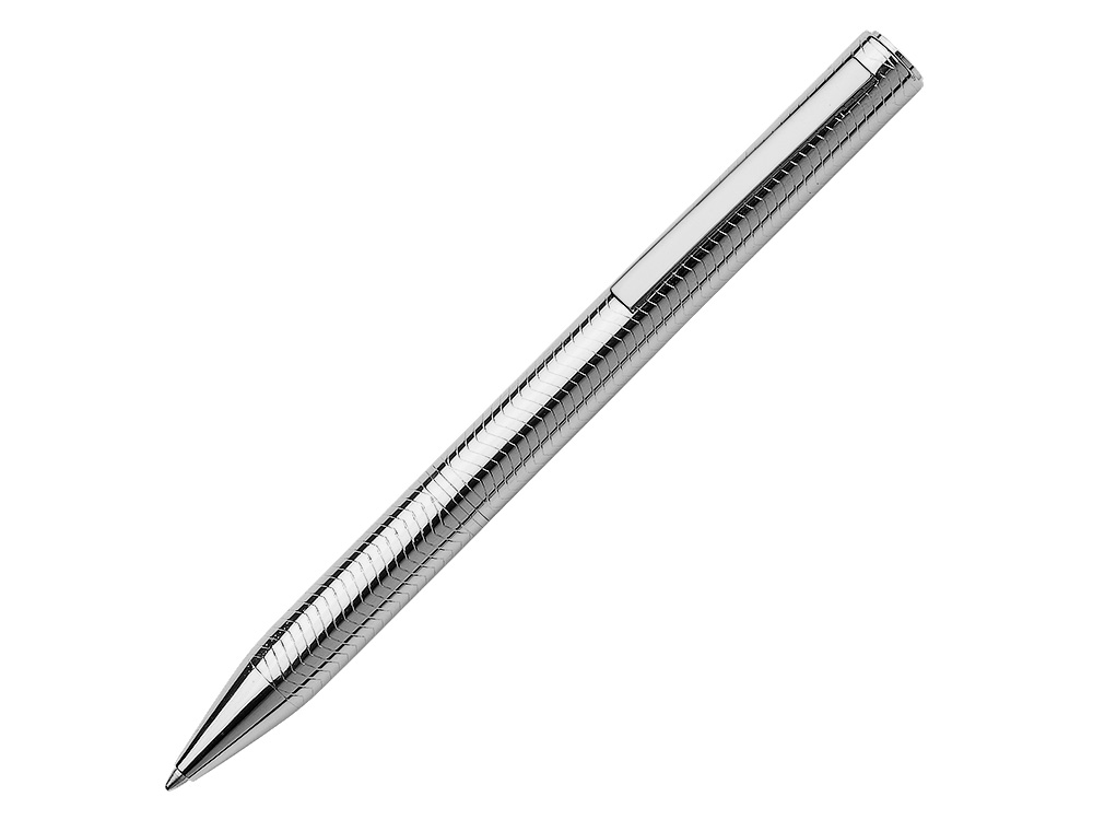 Металлическая шариковая ручка Steinbeck, серебристый-0