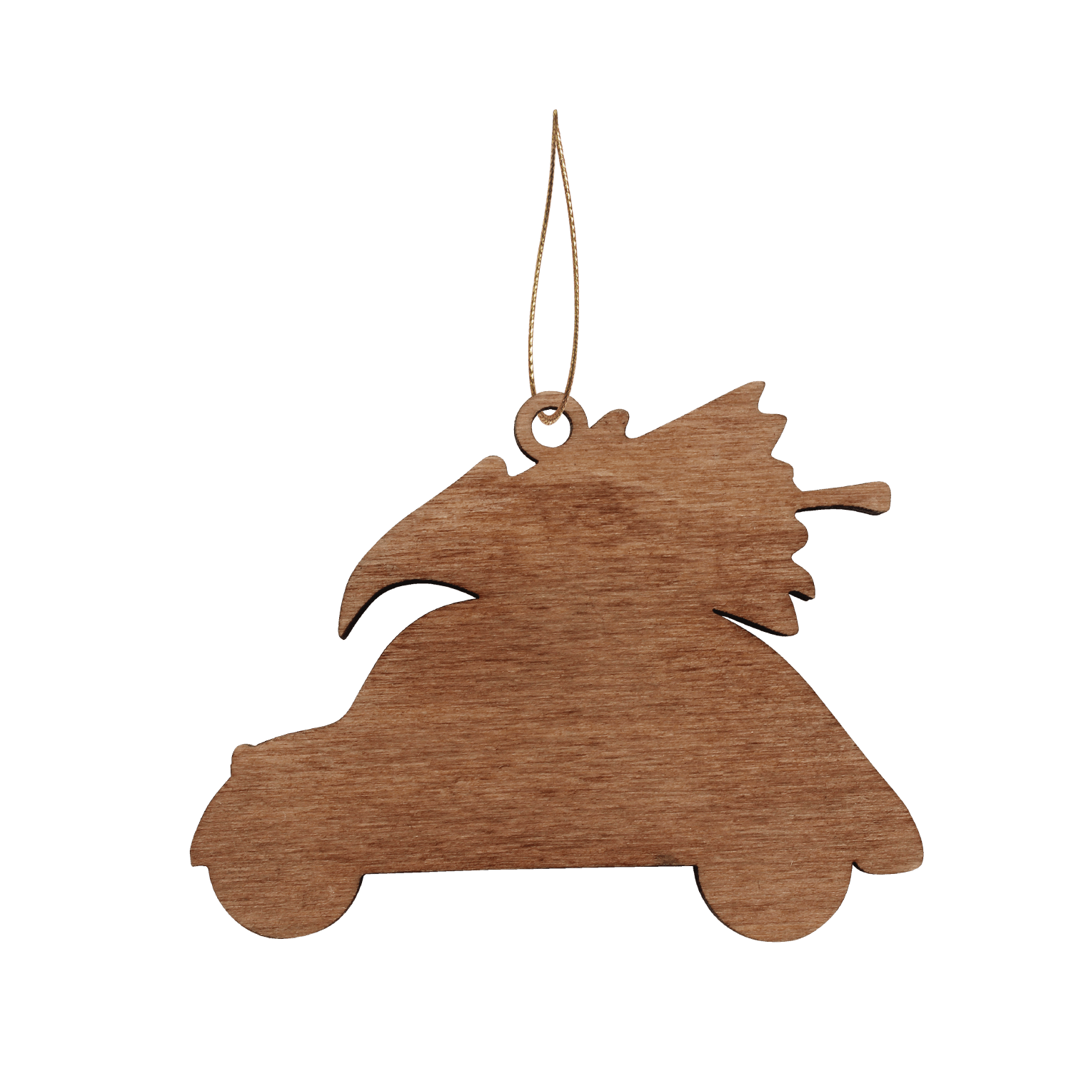 Ёлочная игрушка Машинка (синий)-1