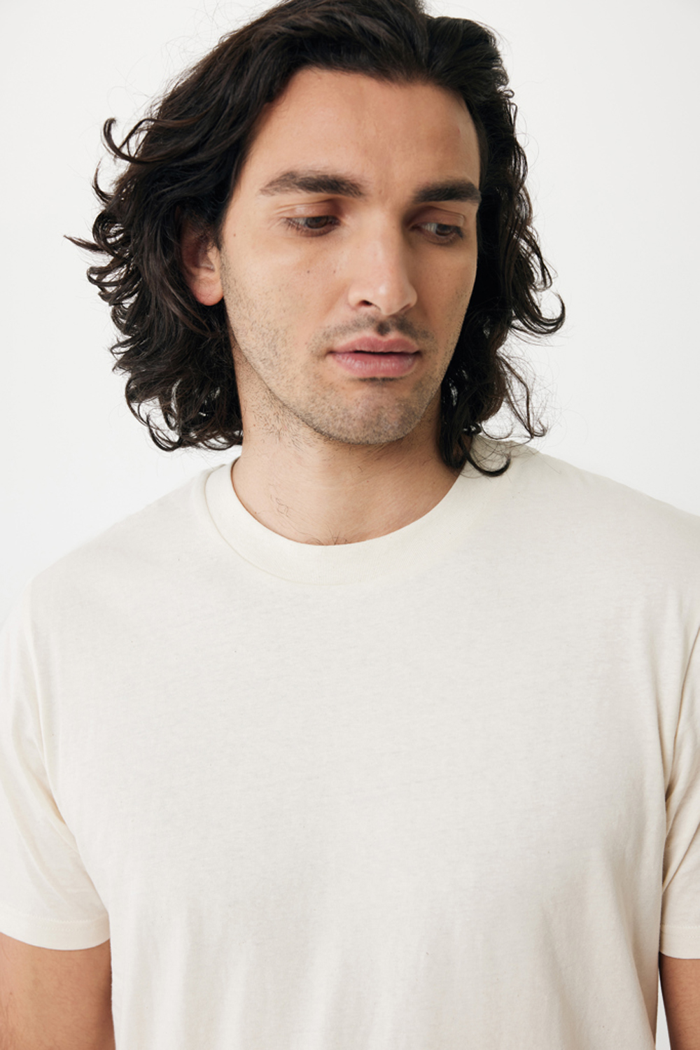 Футболка Iqoniq Sierra из переработанного хлопка, унисекс, 160 г/м²-12