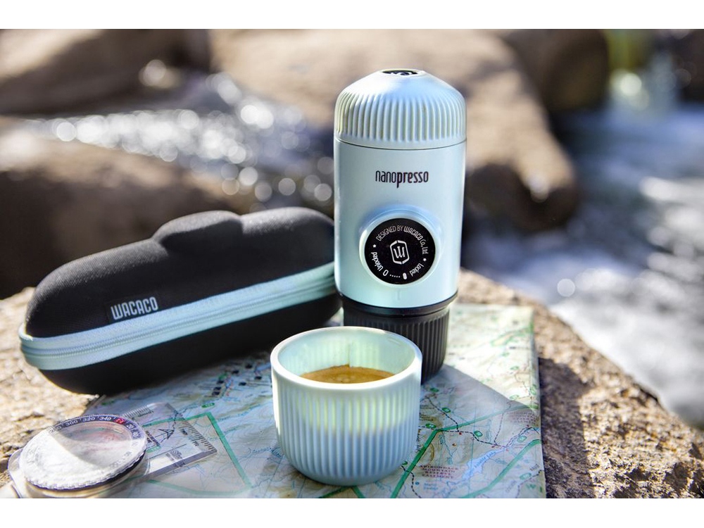 Ручная мини-кофемашина (WACACO Nanopresso) WCCRTCBL (Ручная мини-кофемашина цв. Arctic Blue)-3