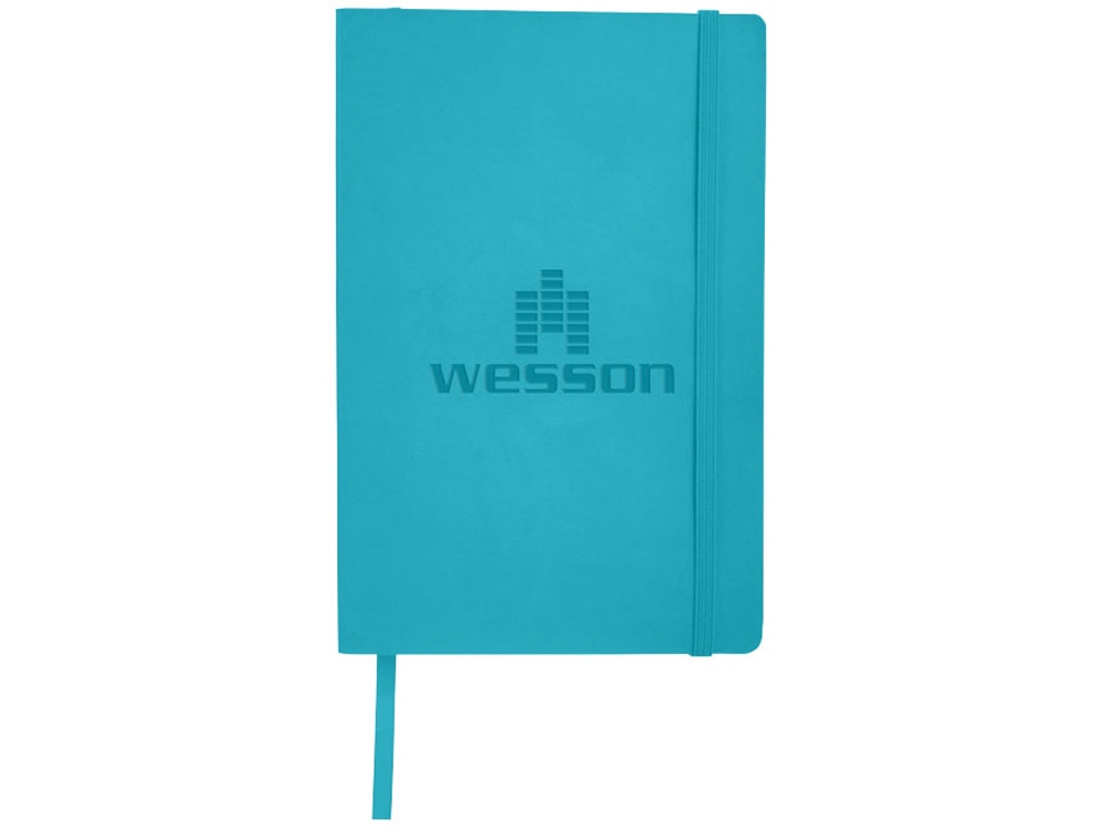 Классический блокнот А5 с мягкой обложкой, светло-синий-4