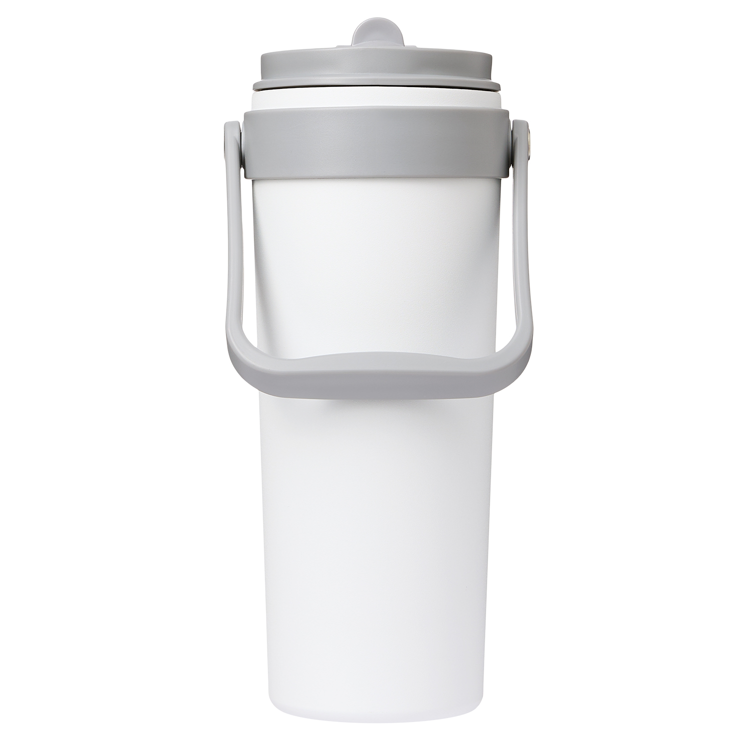 Термокружка вакуумная Solo, белая-2