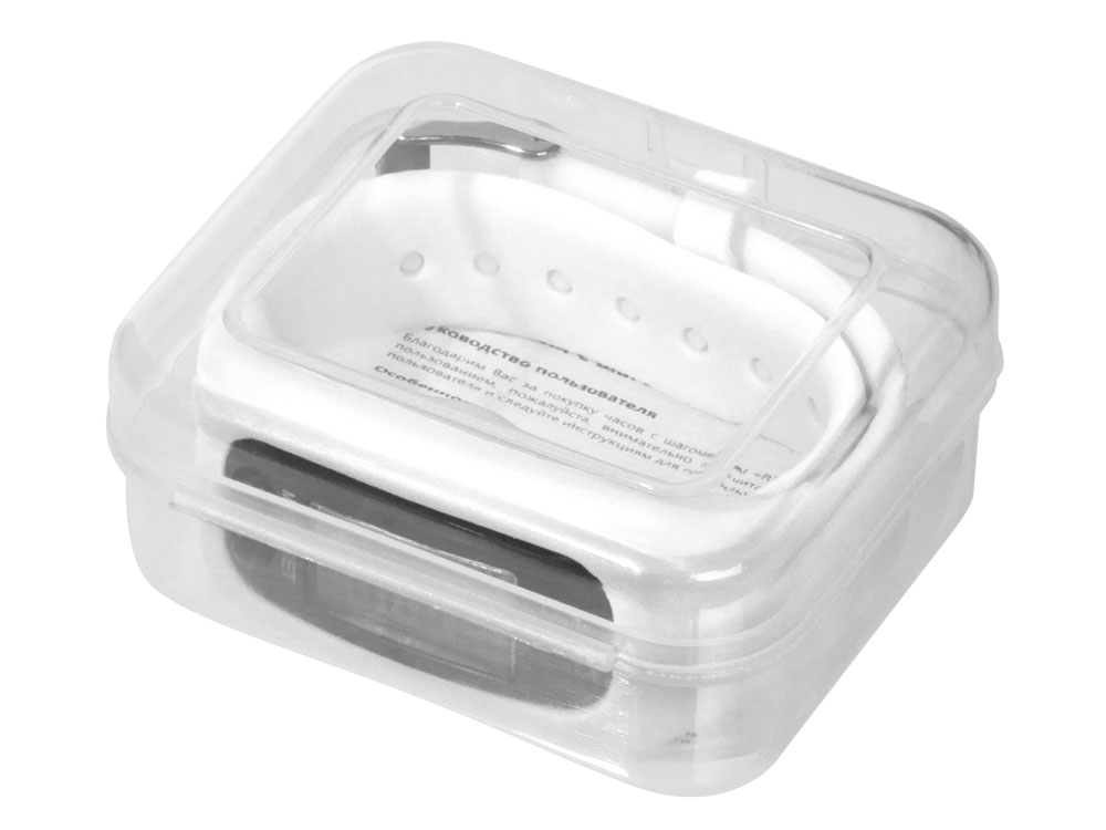 Наручные часы с шагомером Ridley, белый-5