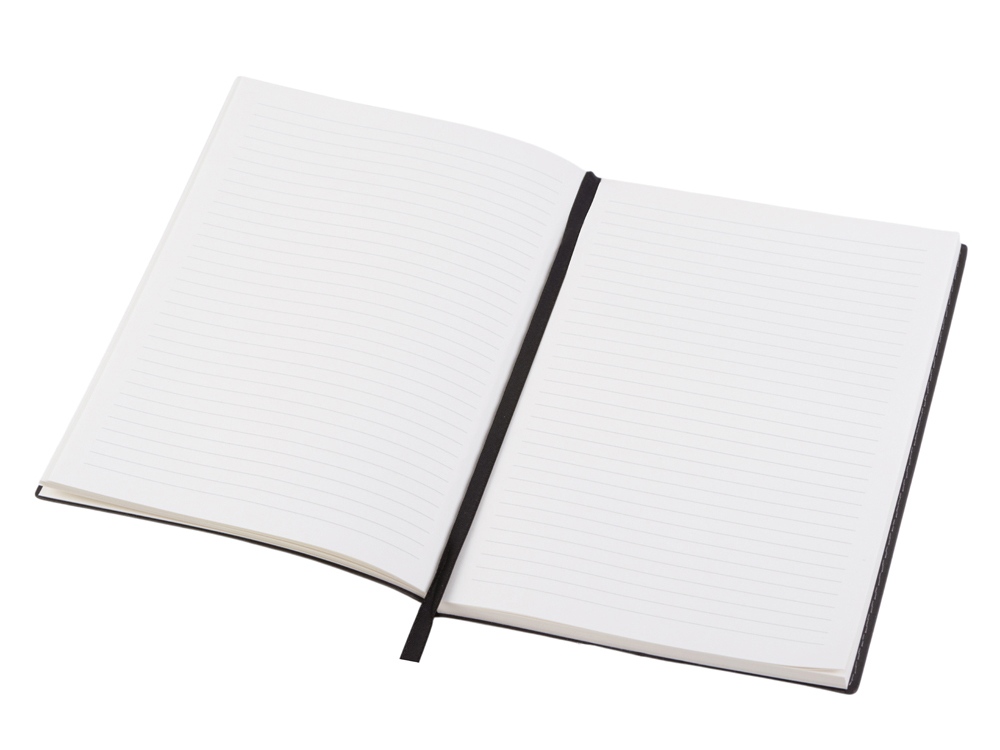 Блокнот А5 Bradbury, гибкая обложка, 80 листов 80 гр/м2 FSC бумага, темно-серый-4