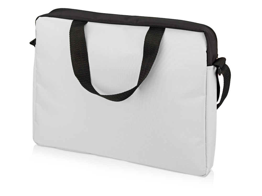 Конференц сумка для документов Congress, белый/черный-1