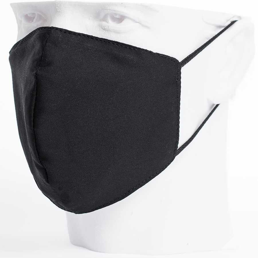 Бесклапанная фильтрующая маска RESPIRATOR 800 HYDROP черная без логотипа в фирменном пакете, черный-0