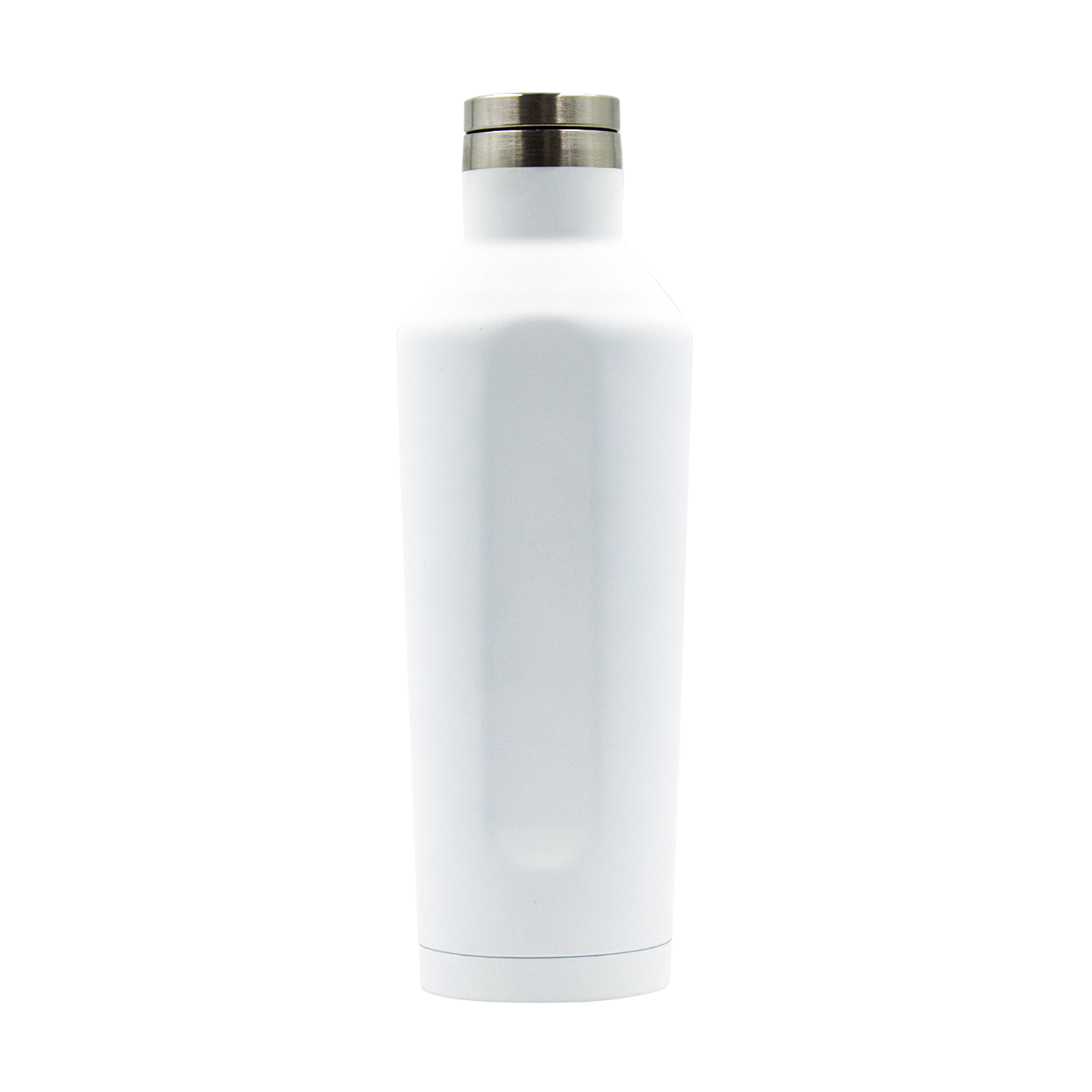 Термобутылка E-shape софт-тач (белый)-1