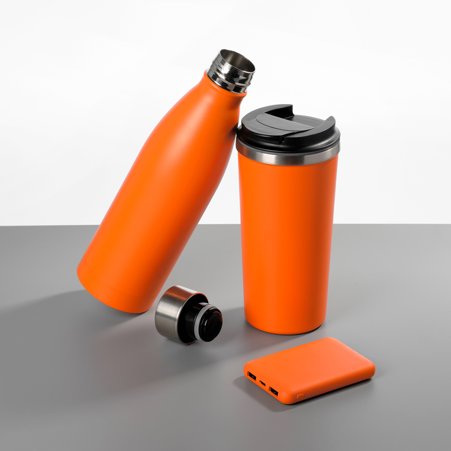 Внешний аккумулятор Элари (Elari) 5000 mAh, оранжевый-7