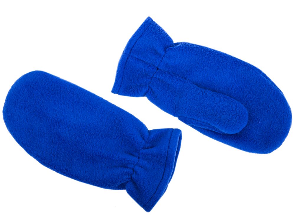 Варежки Fleecy, ярко-синие-1