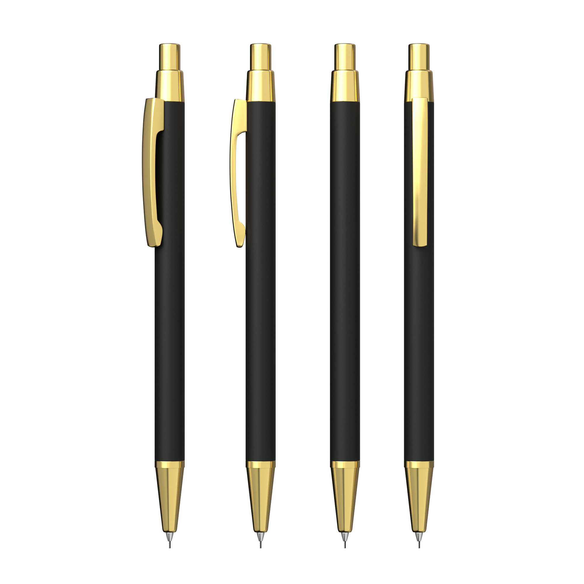 Карандаш механический "Ray", покрытие soft touch-2