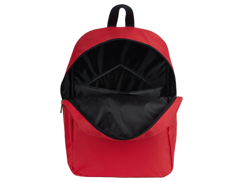 Рюкзак для ноутбука Reviver из переработанного пластика, красный-9