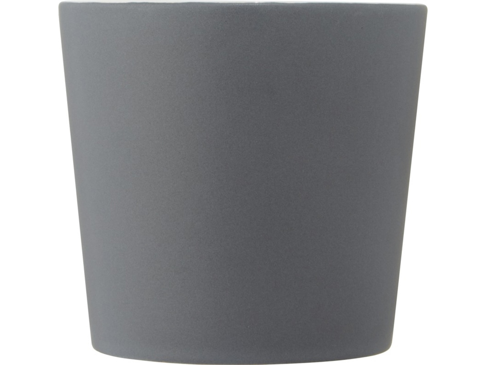 Cali Керамическая кружка объемом 370 мл с матовой отделкой - Белый / Matted Grey-4