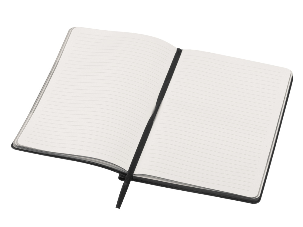 Блокнот А5 Notepeno Max, 96 листов 80 гр/м2 белой FSC бумаги, черный-7