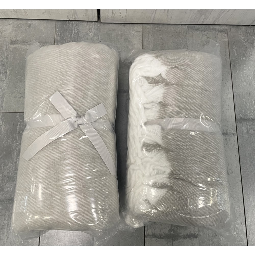 Плед акриловый SUPER SOFT NATURE, Серый-5