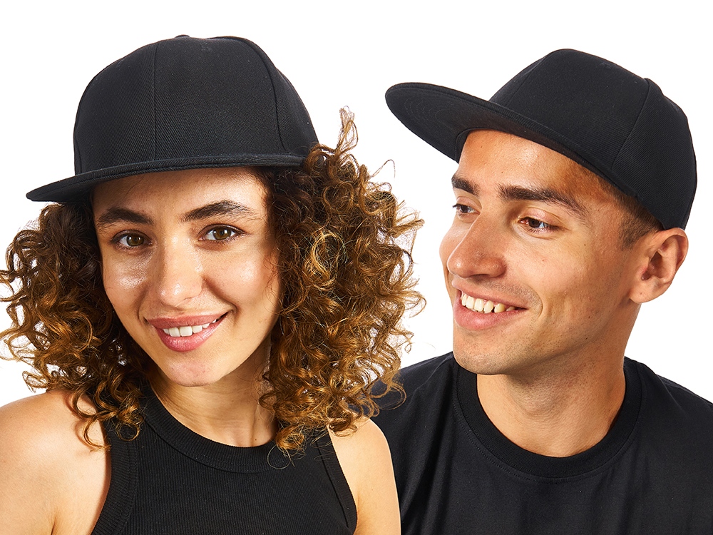 Бейсболка с прямым козырьком Los Angeles 2.0, черный-0