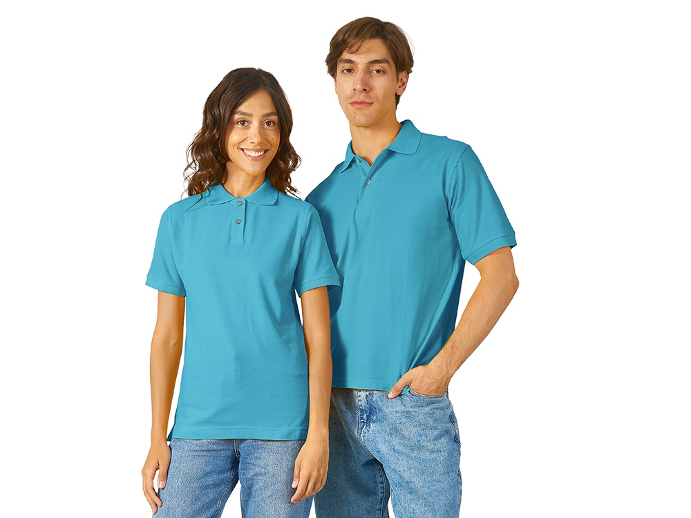 Рубашка поло Boston 2.0 мужская, лазурный-4