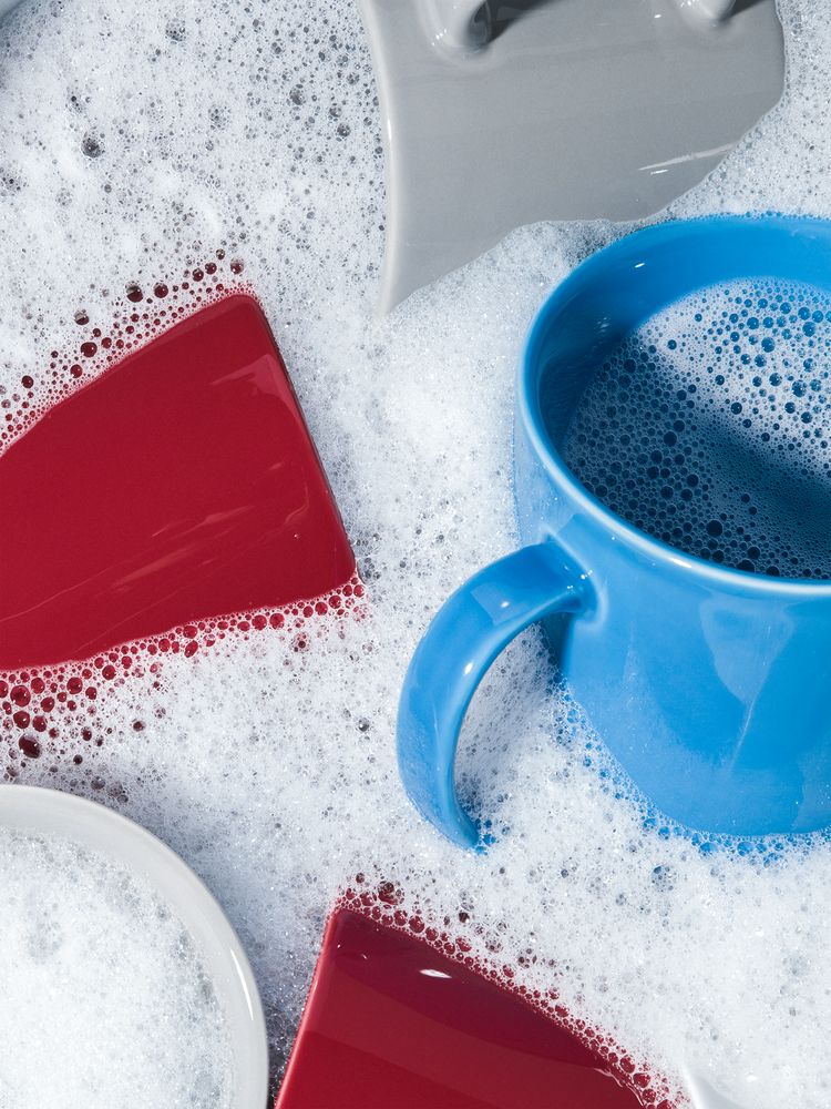 Кружка Valotti Medio, красная-8