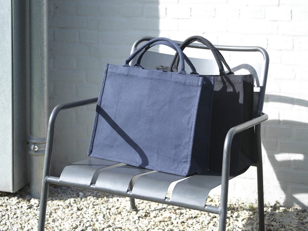 Page эко-сумка для книг из переработанного материала Aware™ плотностью 500 г/м² - Зеленый-4