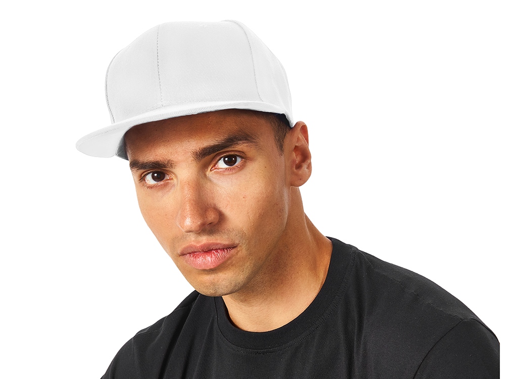 Бейсболка с прямым козырьком Los Angeles 2.0, белый-1