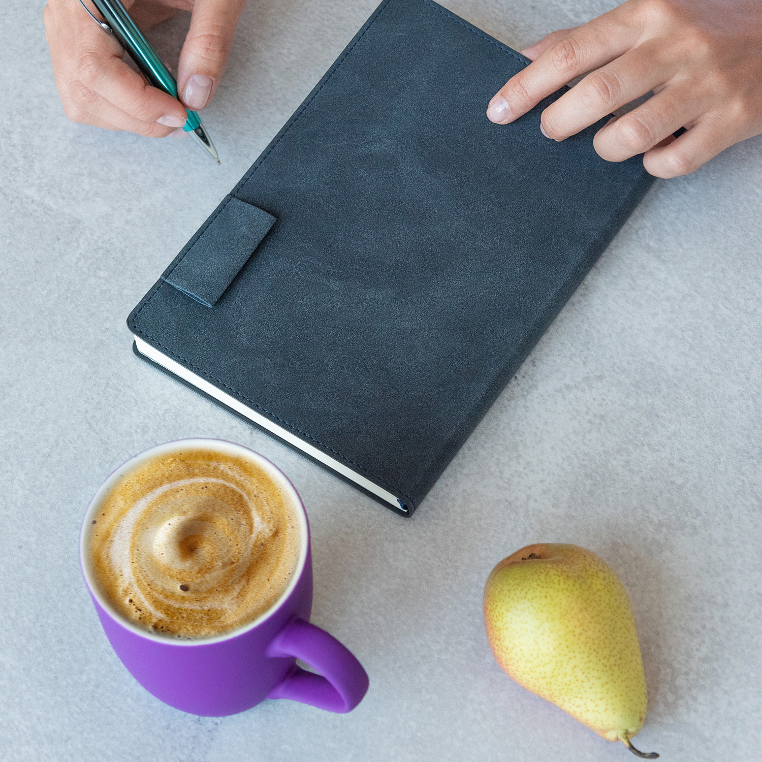 Ежедневник Теоло (Teolo) недатированный, синий-14